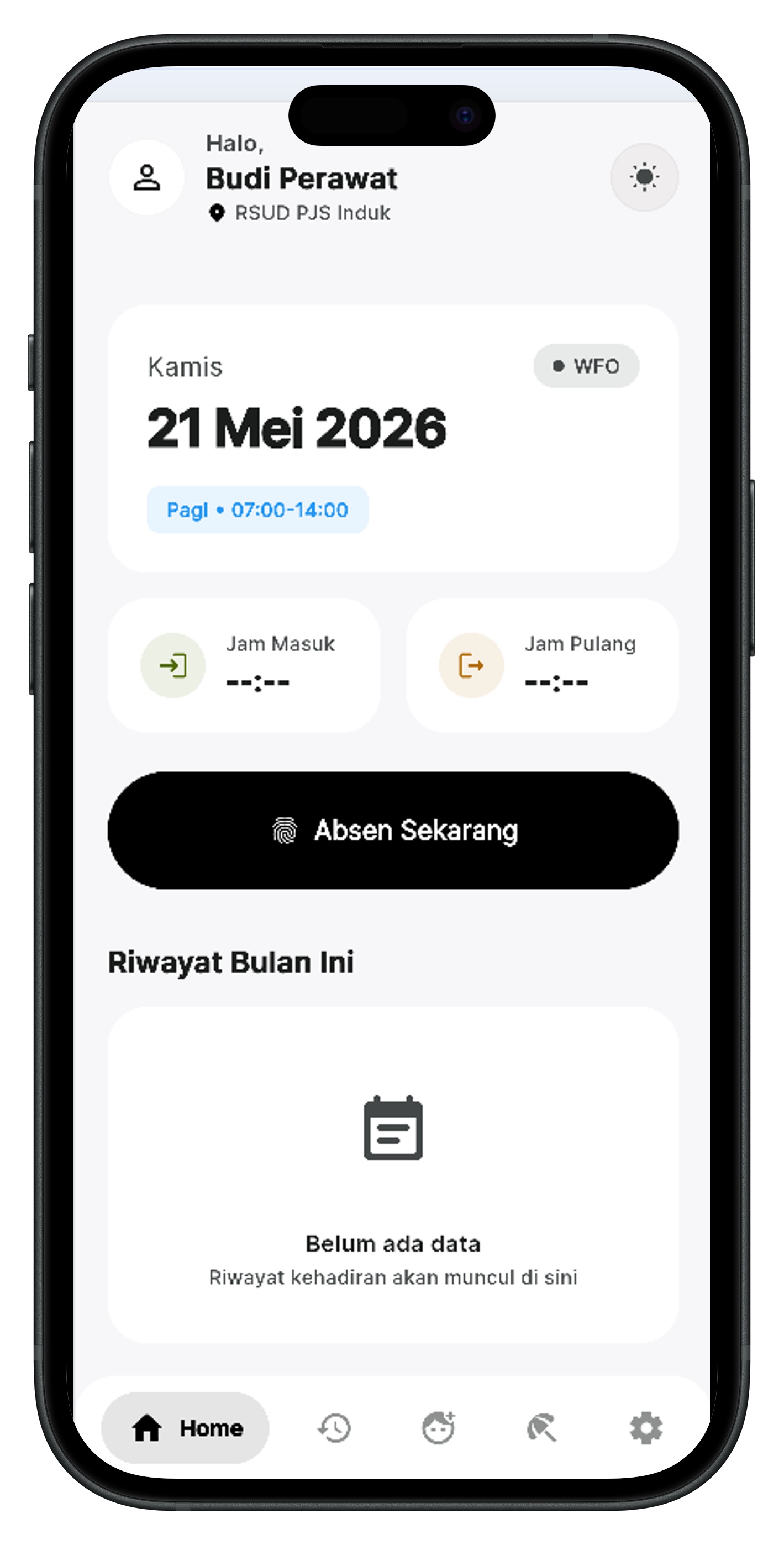 Dashboard App KHARYAONE